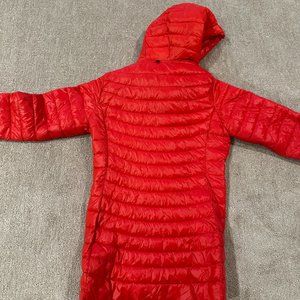 Gap Upcycled Red Puffer Coat